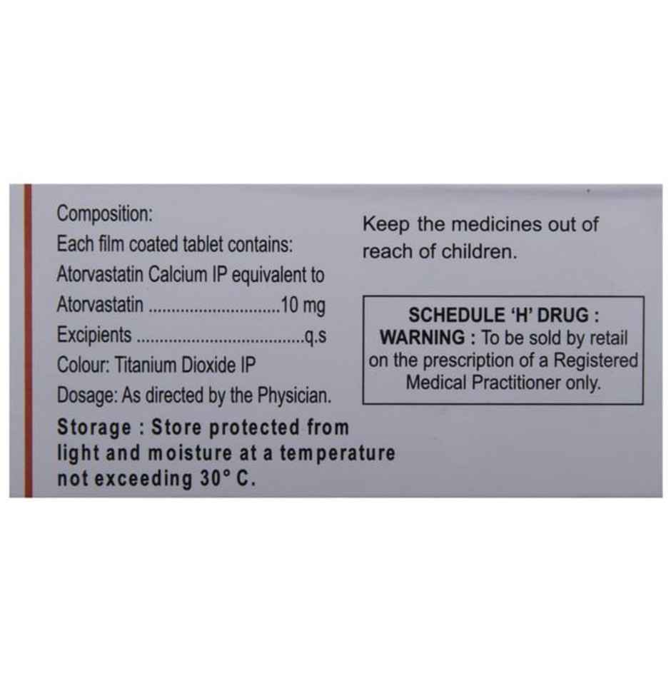 Atorsave 10 Tablet