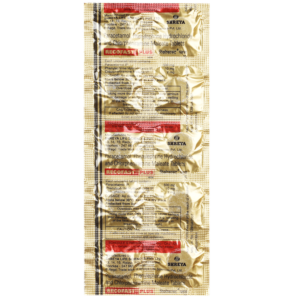 Recofast Plus New Tablet