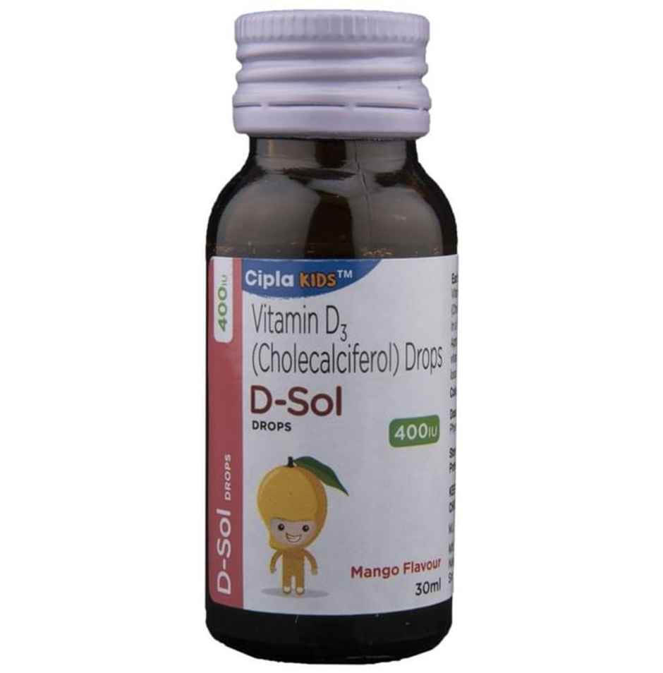 D-Sol 400IU Mango Flavour Drop