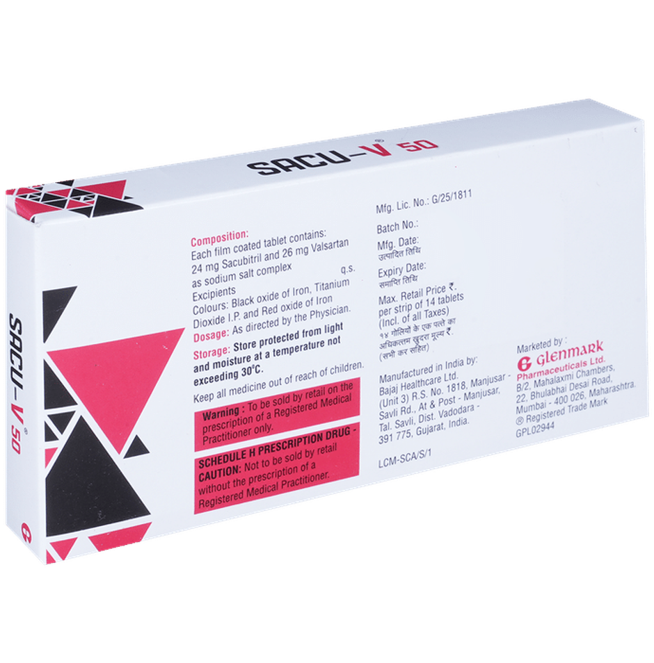 Sacu-V 50 Tablet