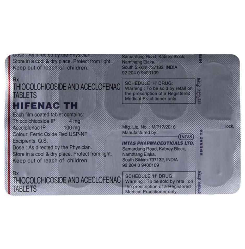 Hifenac TH Tablet