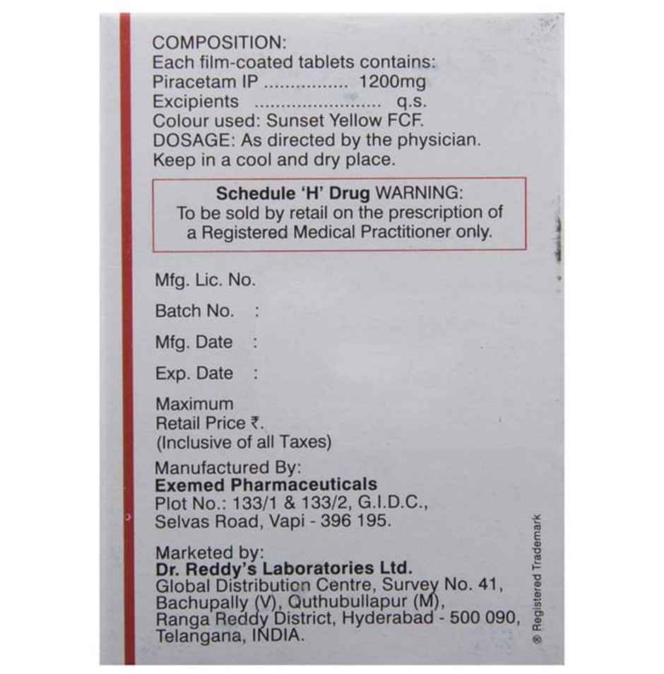 Nootropil 1200 Tablet