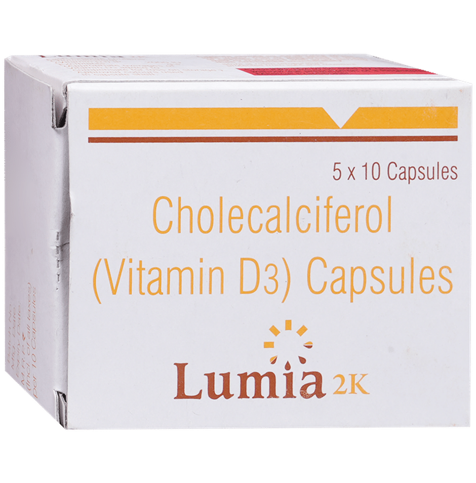 Lumia 2K Vitamin D3 Capsule