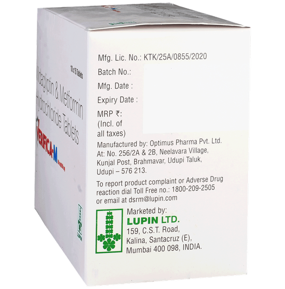Verifica-M 50mg/850mg Tablet