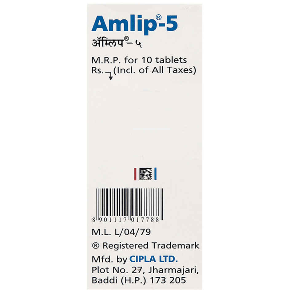 Amlip-5 Tablet