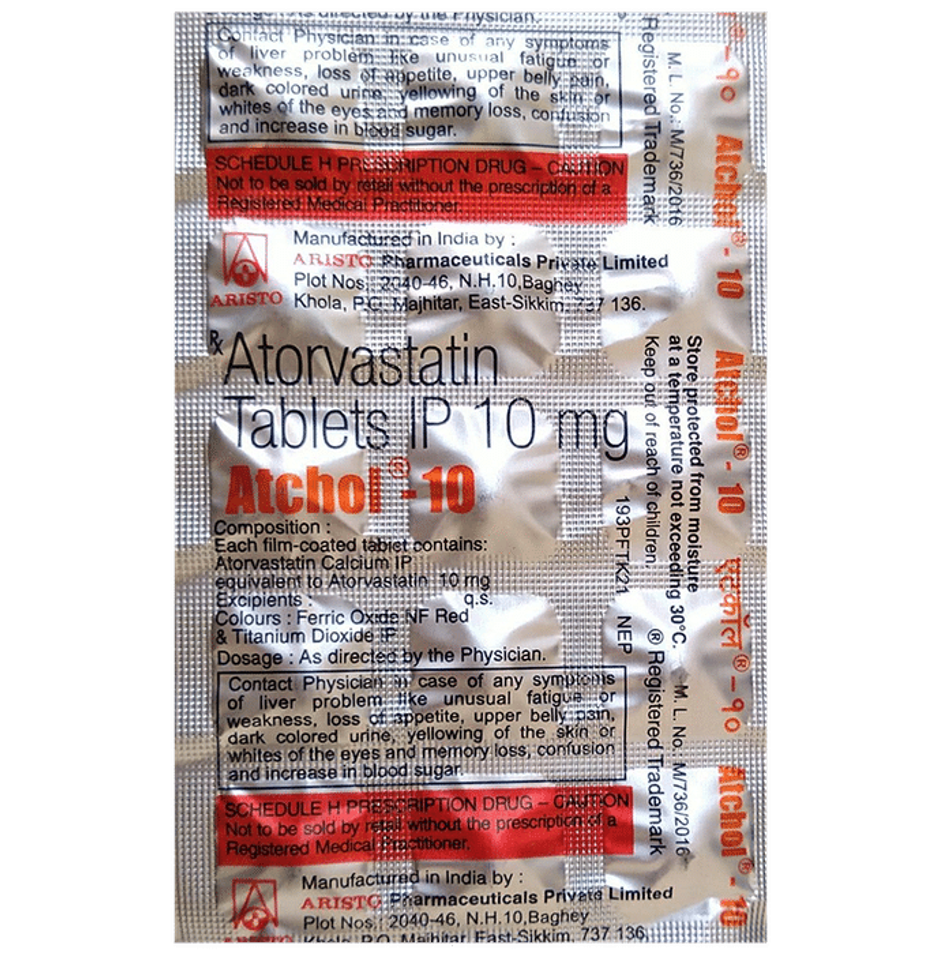 Atchol-10 Tablet