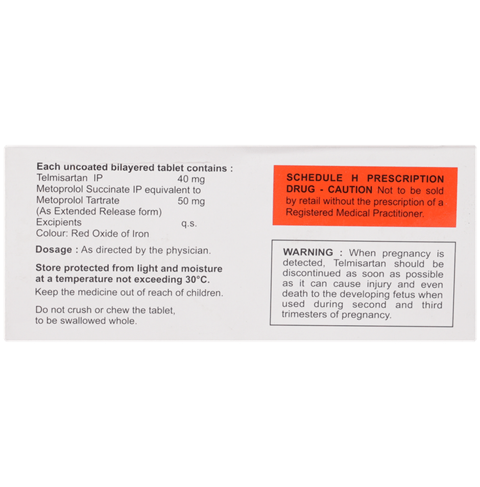 Tetan Beta-50 Tablet ER