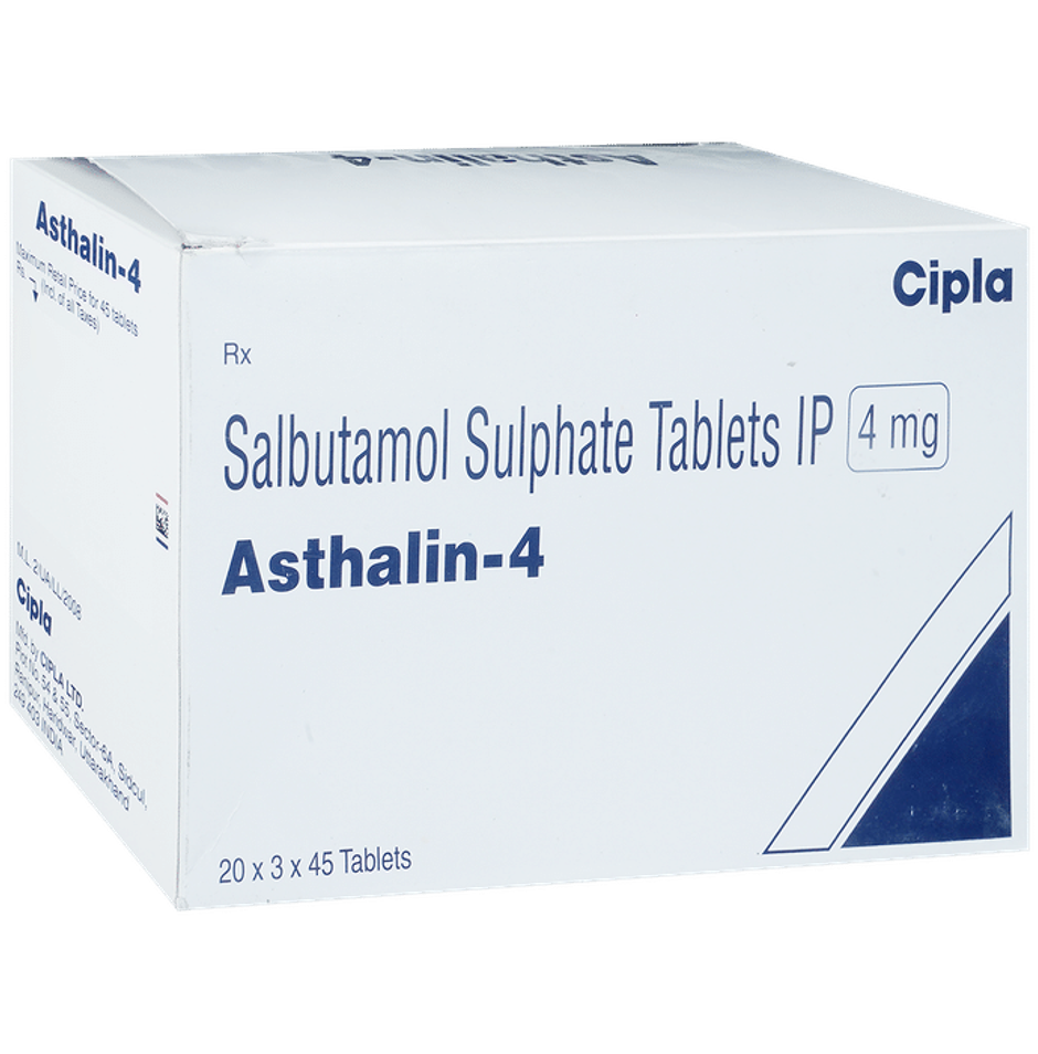 Asthalin-4 Tablet