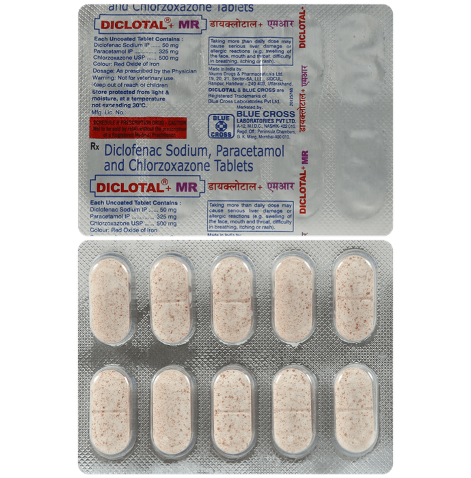 Diclotal+ MR Tablet