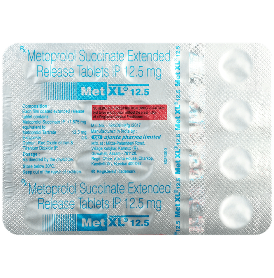 Met XL 12.5 Tablet ER