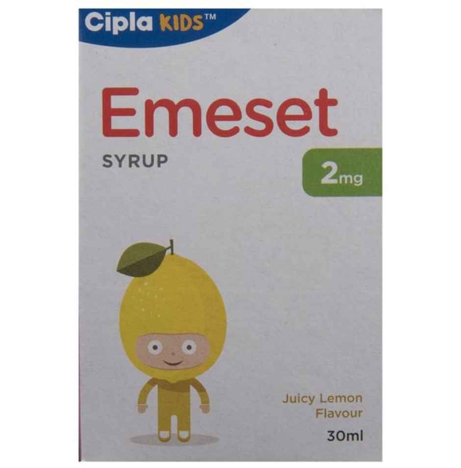 Emeset 2mg Juicy Lemon Flavour Syrup