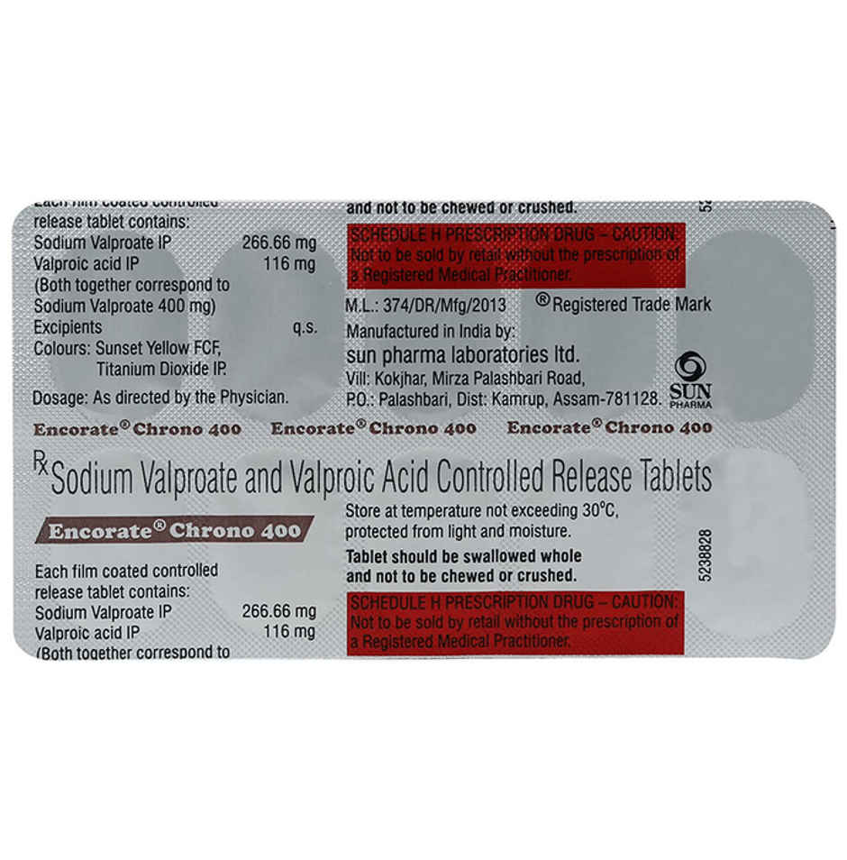 Encorate Chrono 400 Tablet CR