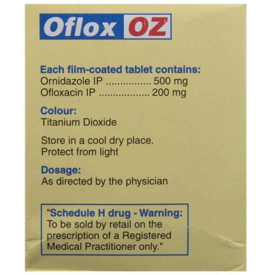 Oflox OZ Tablet