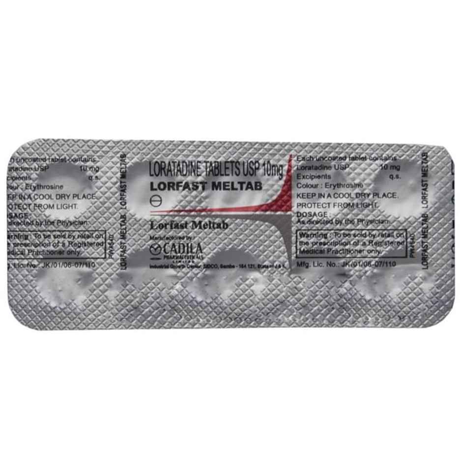 Lorfast Meltab Tablet