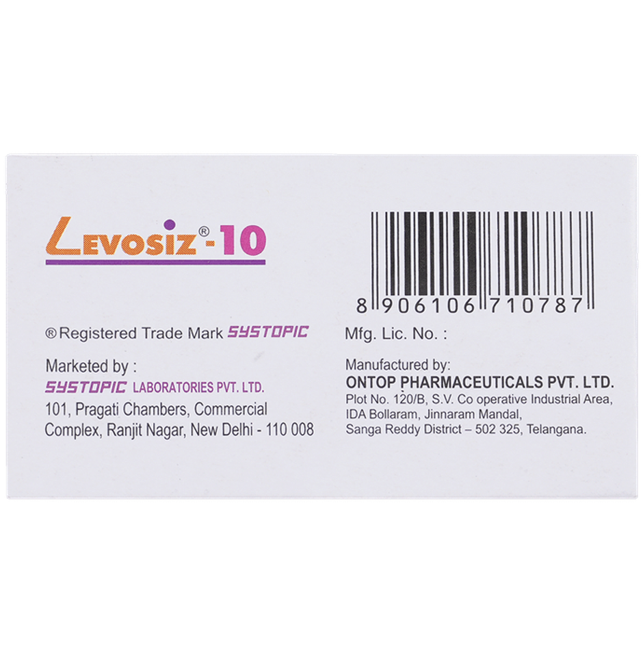Levosiz-10 Tablet
