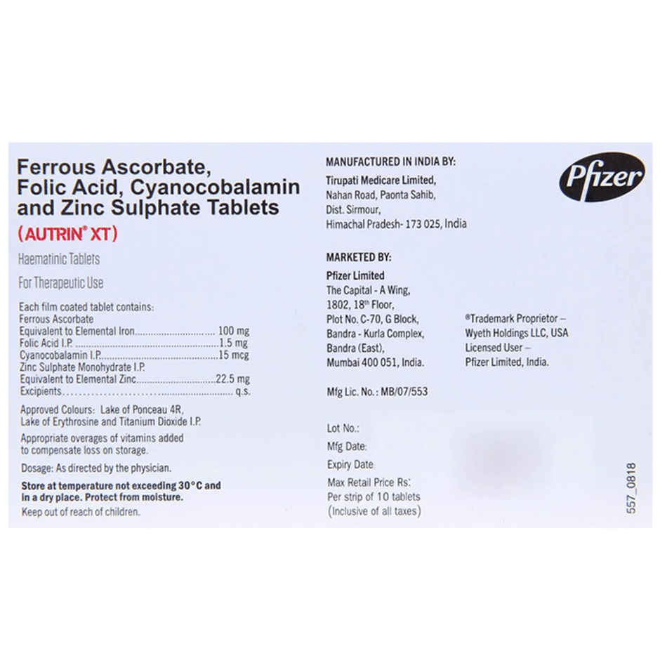 Autrin XT Tablet