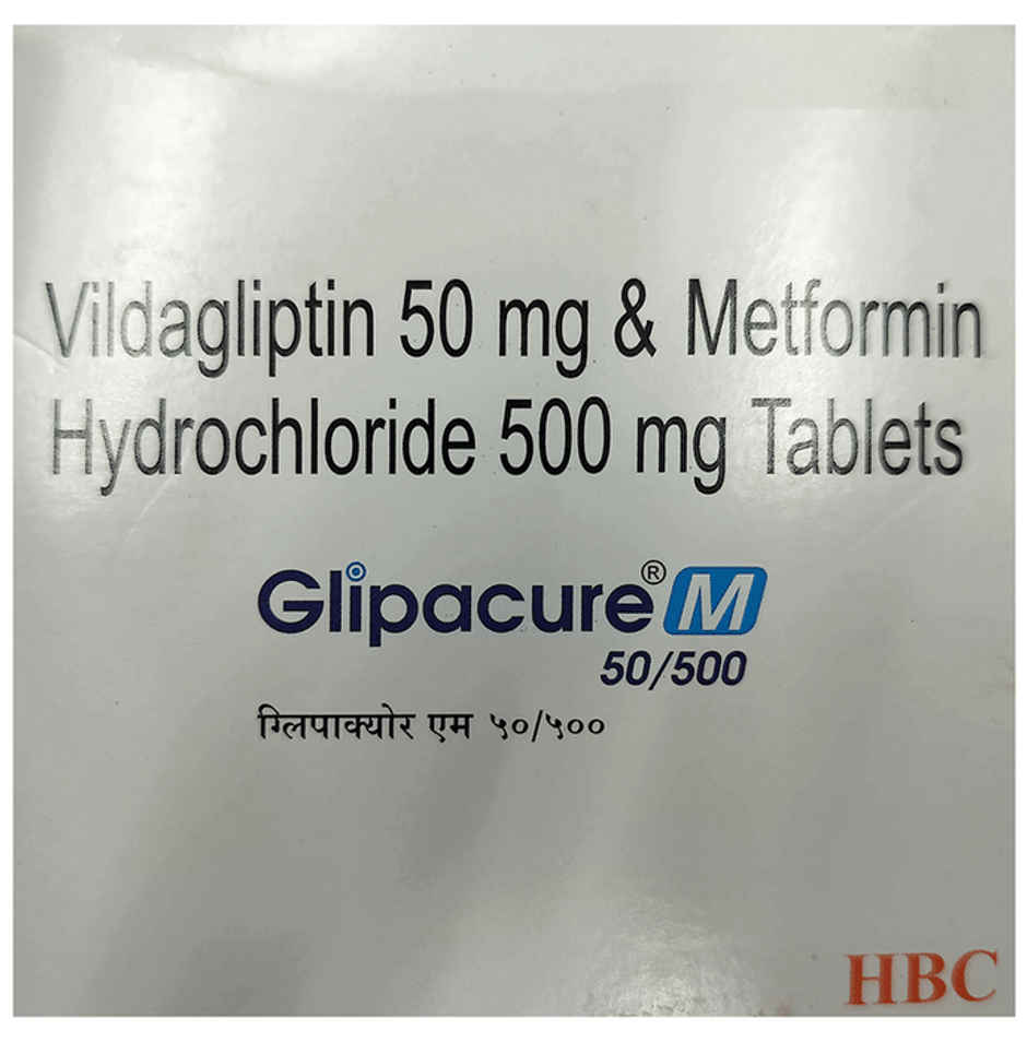Glipacure M 50/500 Tablet