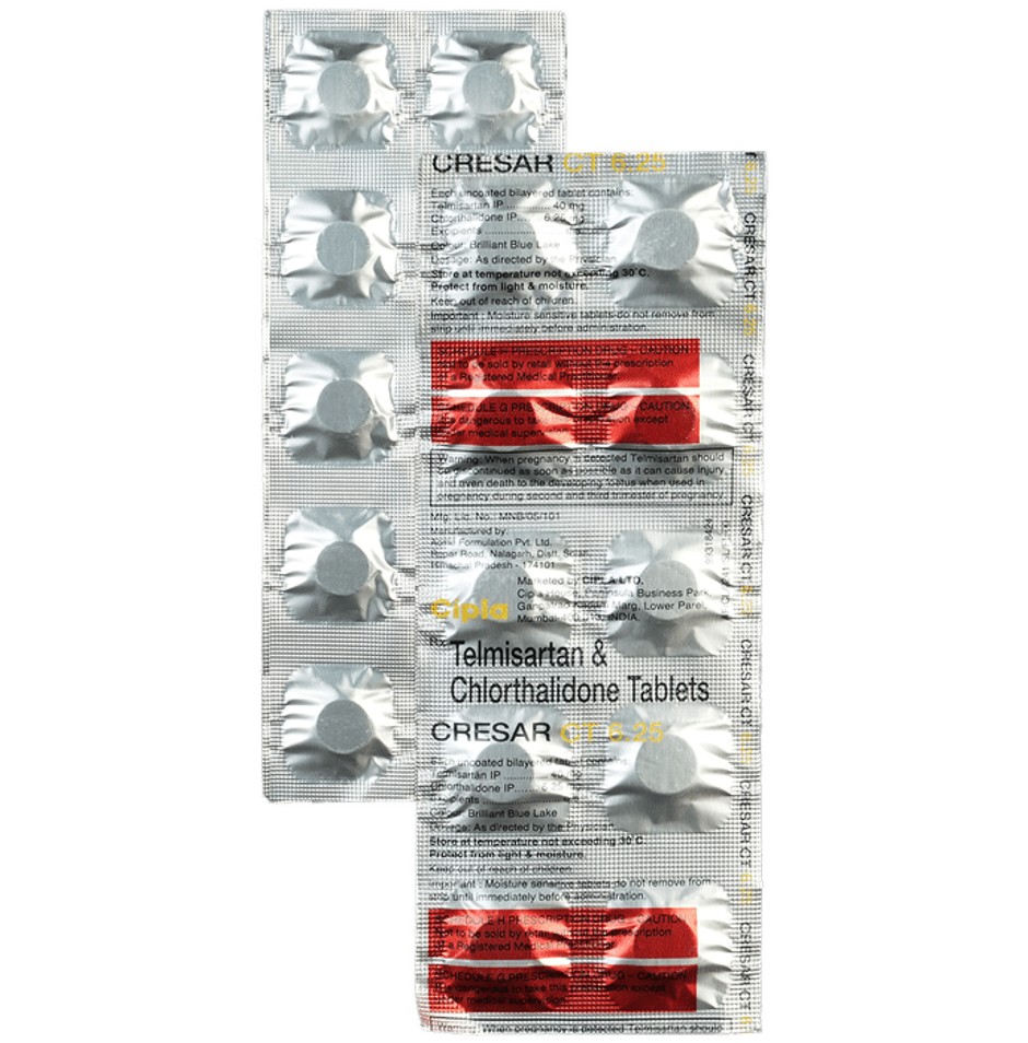 Cresar CT 6.25 Tablet