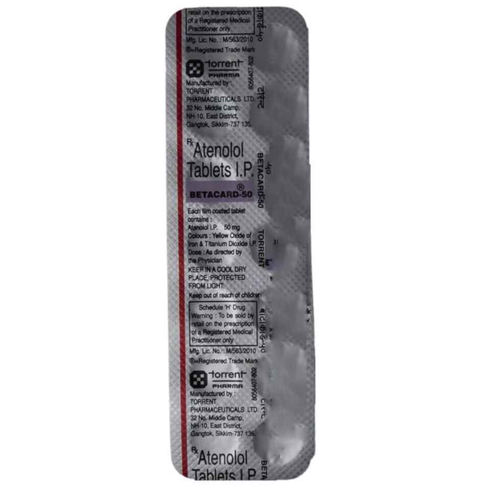 Betacard-50 Tablet
