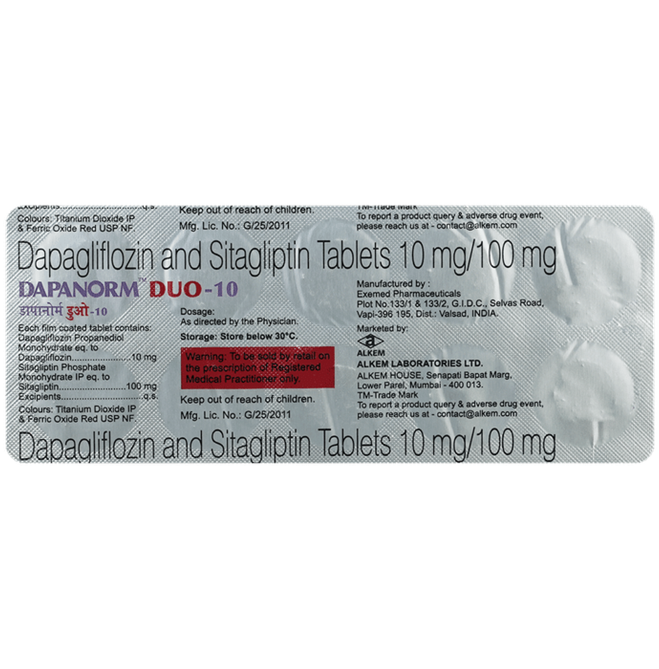 Dapanorm Duo-10 Tablet