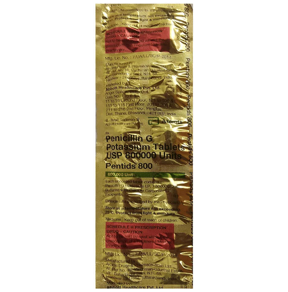 Pentids 800 Tablet