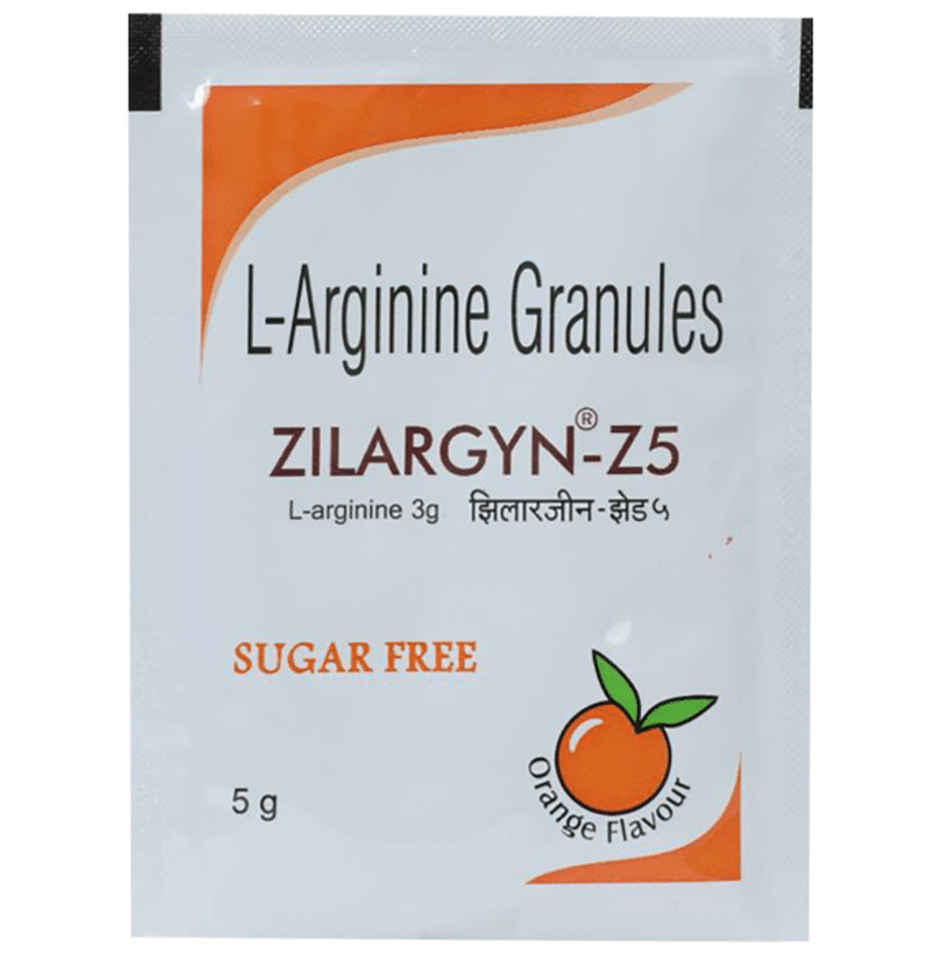 Zilargyn-Z5 Orange Flavour Sugar Free Granules