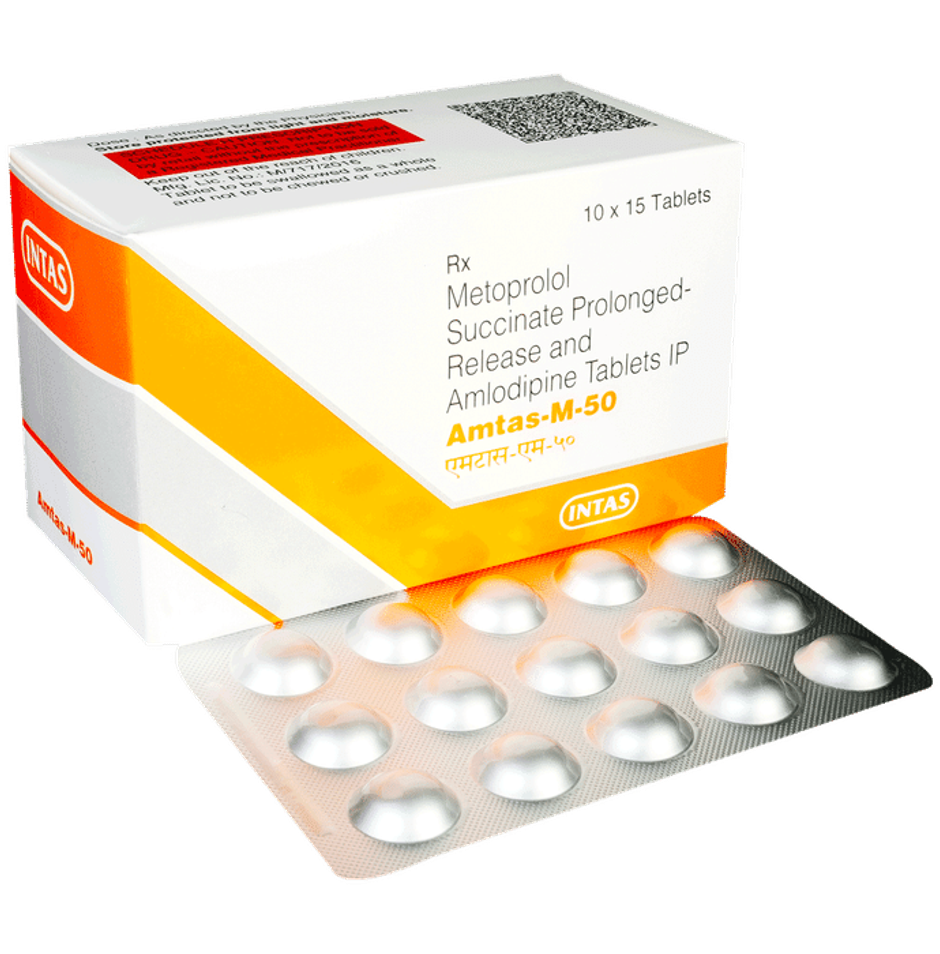 Amtas-M-50 Tablet PR