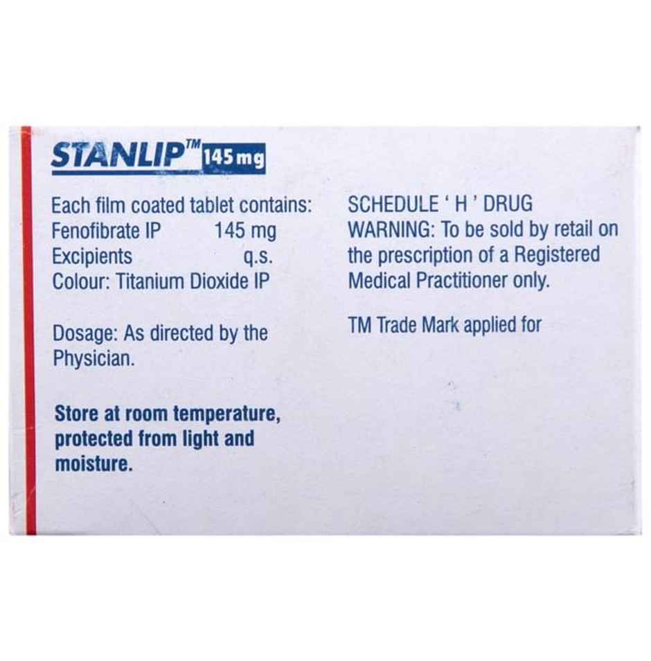 Stanlip 145mg Tablet