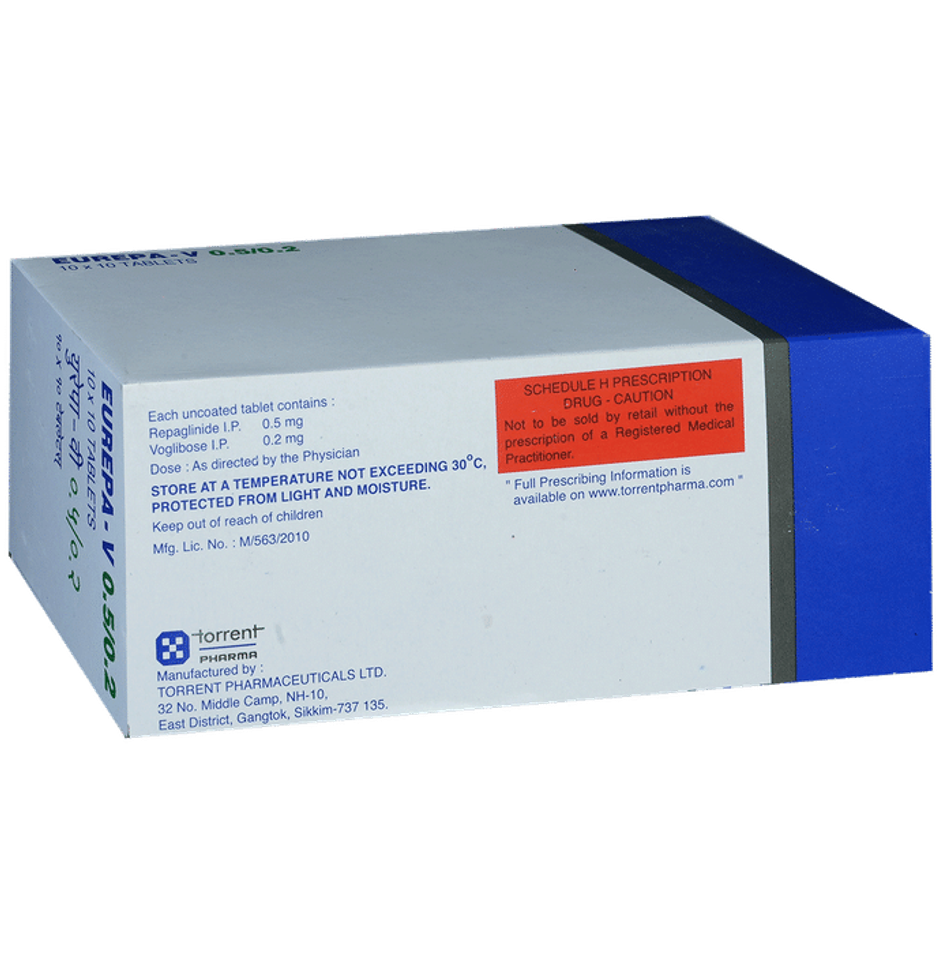 Eurepa-V 0.5/0.2 Tablet