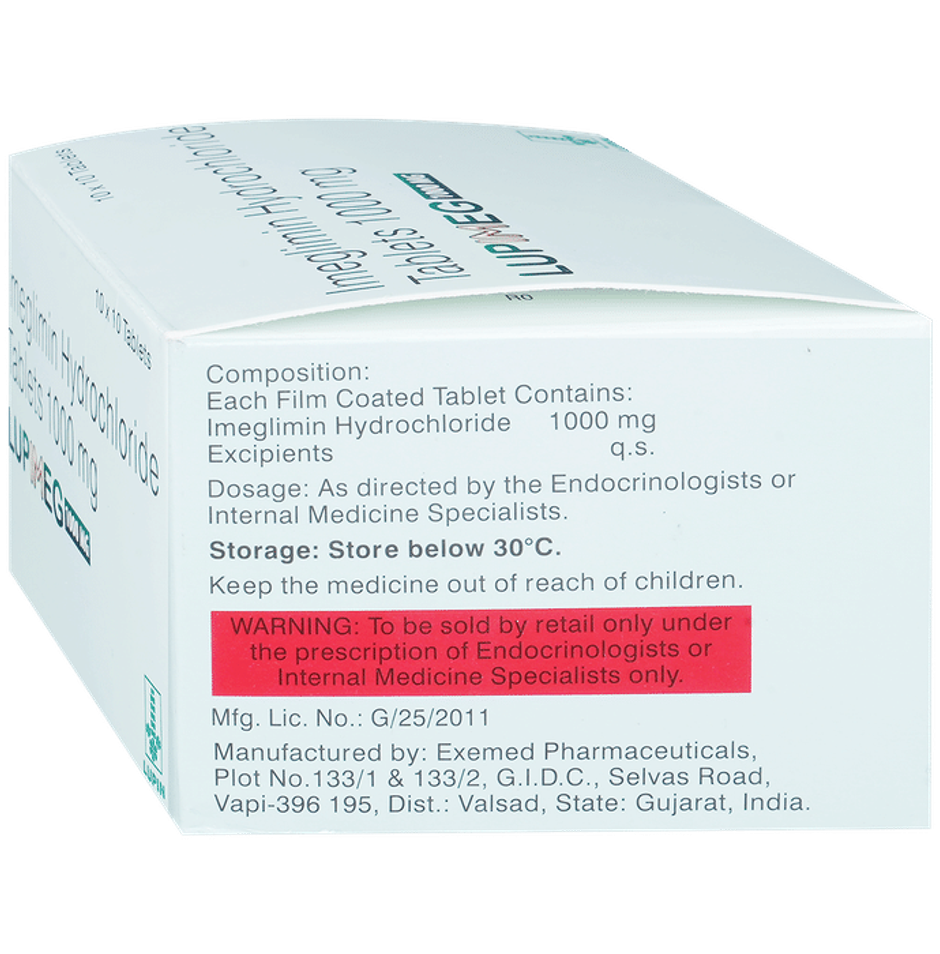 Lupimeg 1000mg Tablet