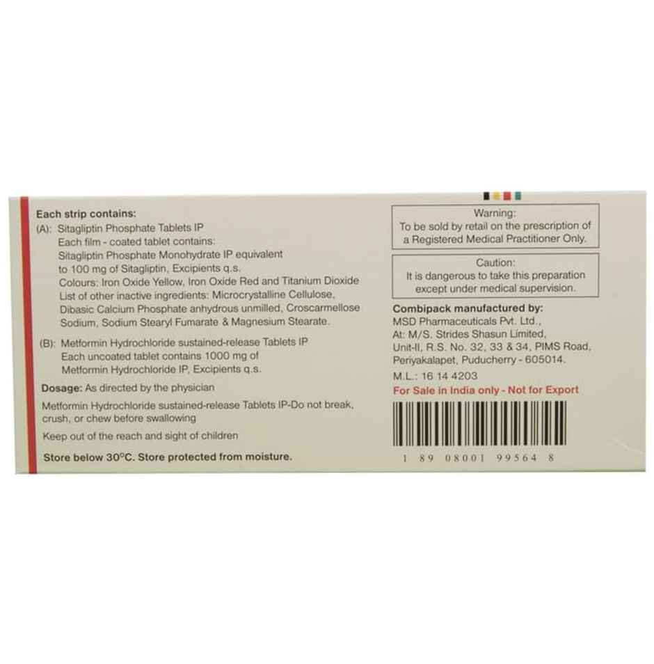 Janumet XR CP Tablet