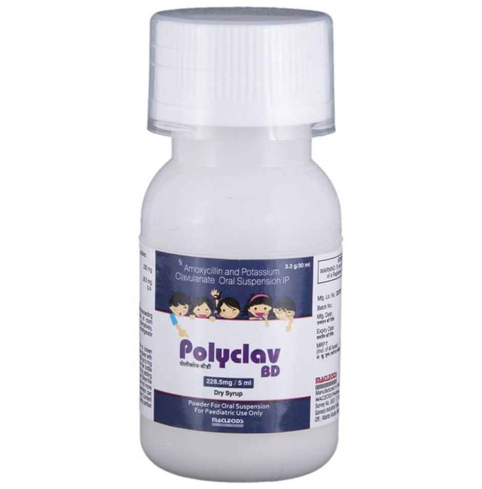 Polyclav BD 228.5mg/5ml  Dry Syrup