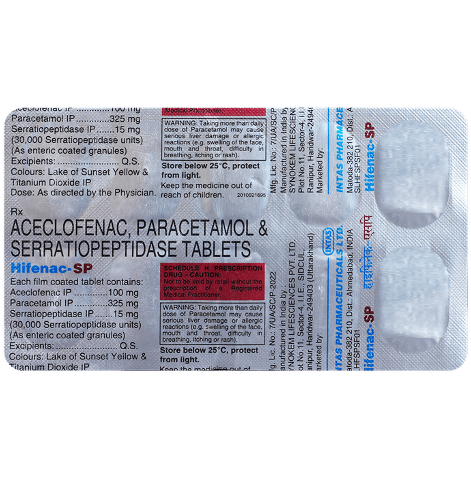Hifenac-SP Tablet