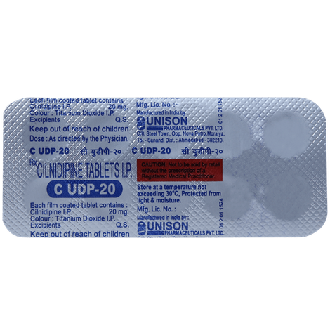 C UDP-20 Tablets