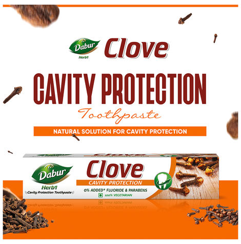 Dabur Herb'l Clove - Cavity Protection Toothpaste