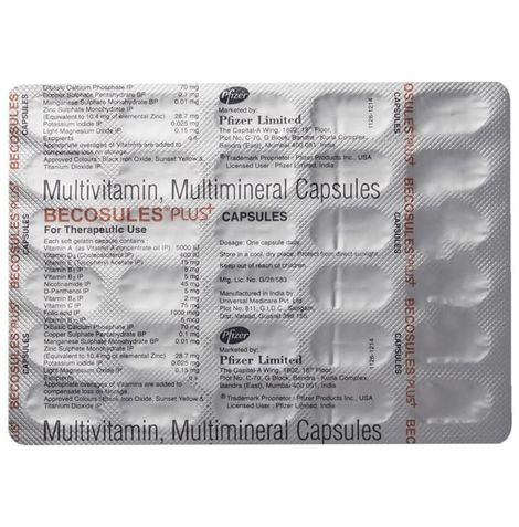 Becosules Plus Capsules