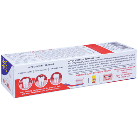 Vicco Vajradanti Ayurvedic Toothpaste 200g