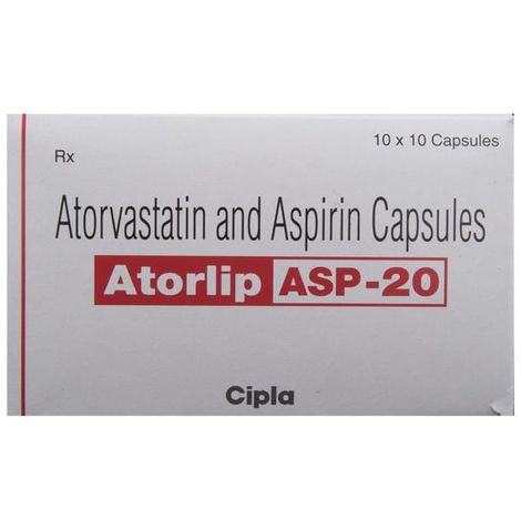 Atorlip ASP-20 Capsules
