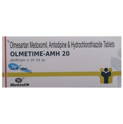 Olmetime-AMH 20 Tablets