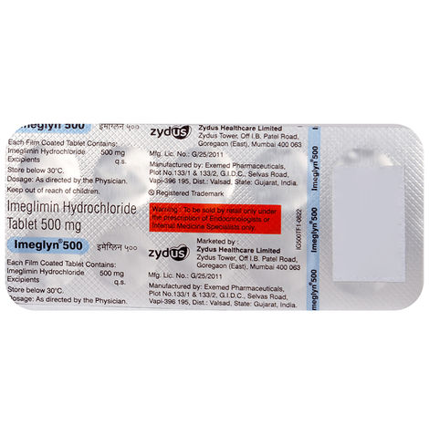 Imeglyn 500 Tablet