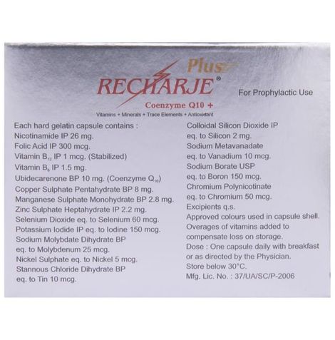 Recharje Plus Capsules