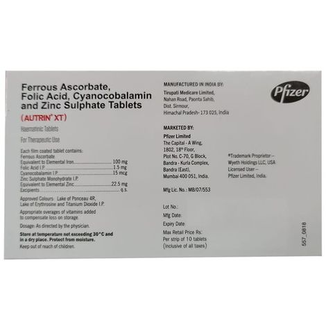 Autrin XT Tablets