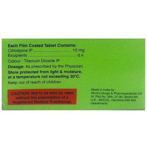 Cilniblu 10 Tablets