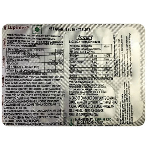 Lupinfer Tablet