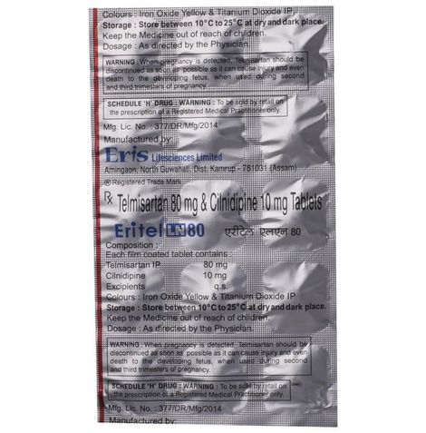 Eritel LN 80 Tablets