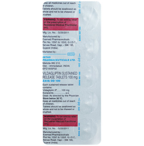 ZAVA OD 100 Tablet SR