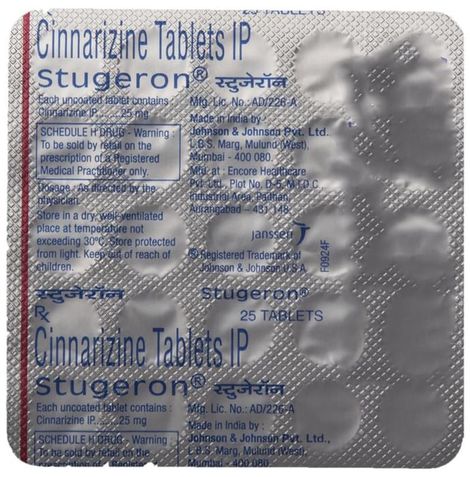 Stugeron Tablets