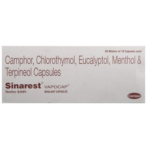 Sinarest Vapocap Inhalant Capsules