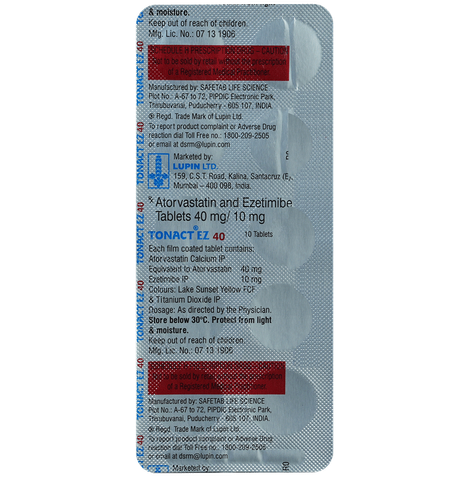 Tonact Ez 40 Tablet