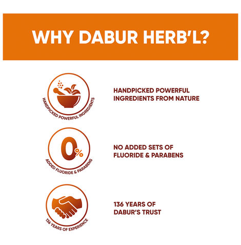 Dabur Herb'l Clove - Cavity Protection Toothpaste